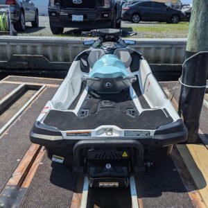 the back of a seadoo gtx jetski