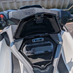 Glove box of a seadoo gtx jetski