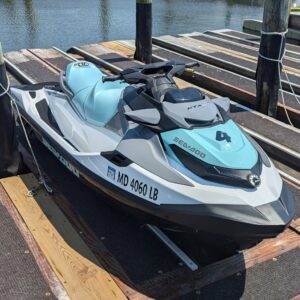 Seadoo GTX on a dock in Ocean City, MD