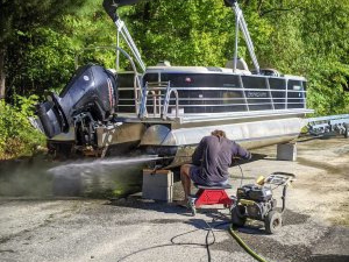 a man riding on the back of a bicycle
