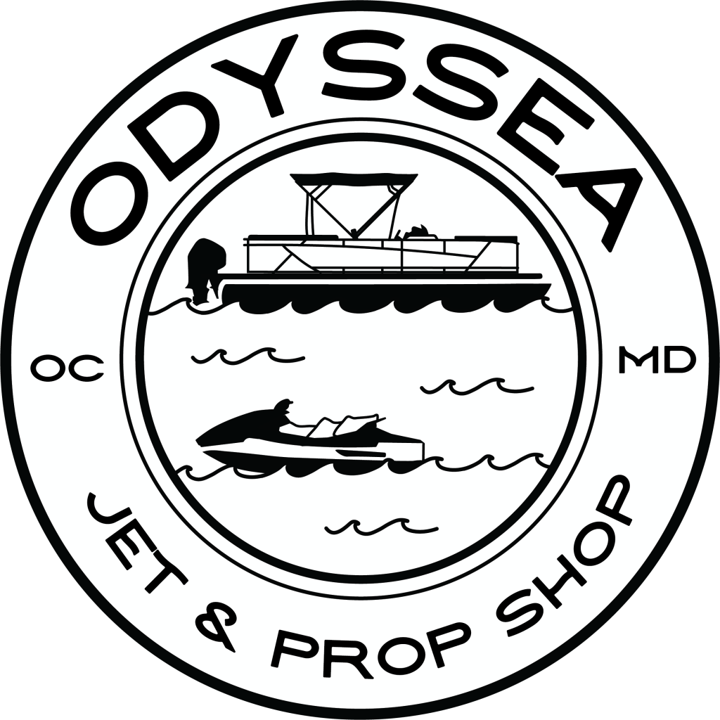 Odyssea jet and prop shop logo